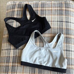Nike Women's Sports Bra Set - Black and Gray